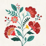 Floral Style III by Veronique Charron. SKU 82040a. Archival Giclee Fine art print for wall decor.