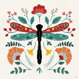 Floral Style IV by Veronique Charron. SKU 82041a. Archival Giclee Fine art print for wall decor.