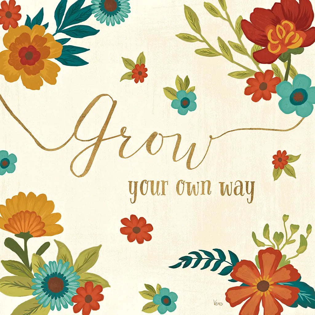 Flourish II by Veronique Charron. SKU 33560a. Archival Giclee Fine art print for wall decor.