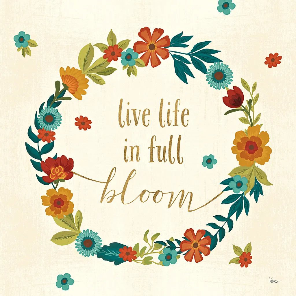 Flourish IV by Veronique Charron. SKU 33562a. Archival Giclee Fine art print for wall decor.