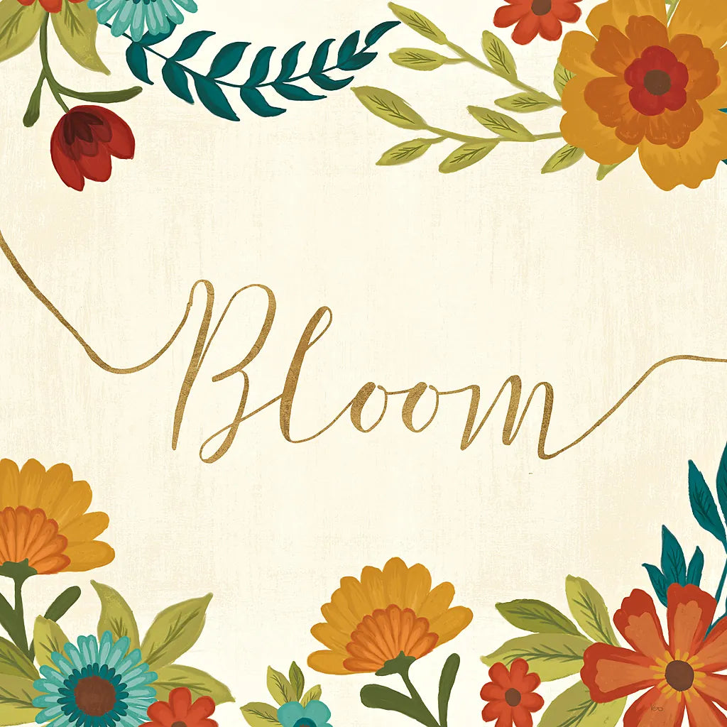 Flourish V by Veronique Charron. SKU 34535a. Archival Giclee Fine art print for wall decor.