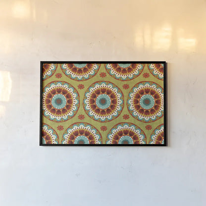 Flourish VI by Veronique Charron. shown as a paper print in a black flame. Available as a archival giclee rolled canvas, fine art paper, or poster print. SKU 33564i.