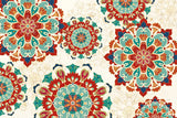 Folk Floral VIII by Veronique Charron. SKU 47026i. Archival Giclee Fine art print for wall decor.