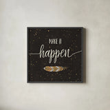 Follow your Dreams II by Veronique Charron. Shown in a sleek black glass frame for a contemporary gallery look. Available as an archival giclee rolled canvas, fine art paper, or poster print. SKU 29875a.