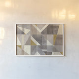 Framework I by Veronique Charron. shown as a paper print in a white frame. Available as a archival giclee rolled canvas, fine art paper, or poster print. SKU 28816i.