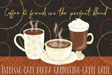 Fresh Coffee I v2 by Veronique Charron. SKU 37206i. Archival Giclee Fine art print for wall decor.