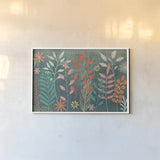 Fresh Petals I by Veronique Charron. shown as a paper print in a white frame. Available as a archival giclee rolled canvas, fine art paper, or poster print. SKU 79635i.