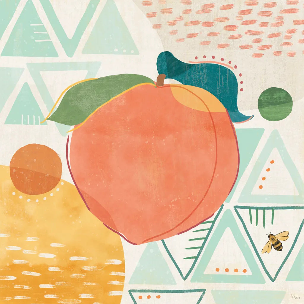 Fruit Frenzy III by Veronique Charron. SKU 72395a. Archival Giclee Fine art print for wall decor.
