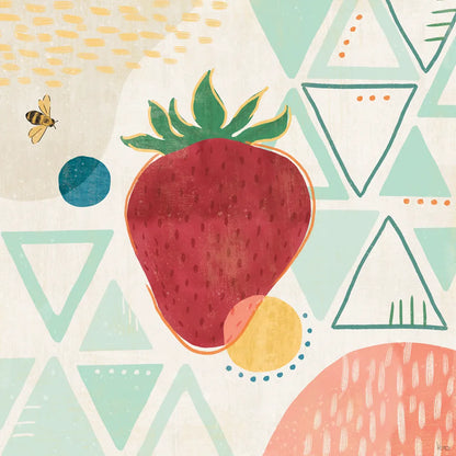 Fruit Frenzy IV by Veronique Charron. SKU 72396a. Archival Giclee Fine art print for wall decor.