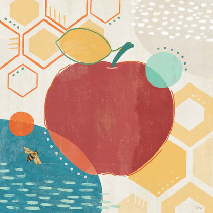 Fruit Frenzy V by Veronique Charron. SKU 72397a. Archival Giclee Fine art print for wall decor.