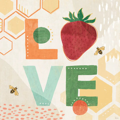 Fruit Frenzy VIII by Veronique Charron. SKU 72400a. Archival Giclee Fine art print for wall decor.