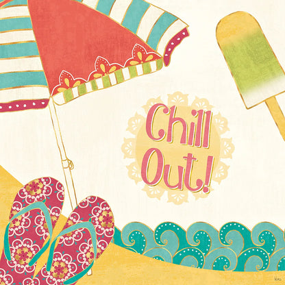 Fun in the Sun I by Veronique Charron. SKU 42510a. Archival Giclee Fine art print for wall decor.