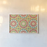 Fun in the Sun VII by Veronique Charron. shown as a paper print in a white frame. Available as a archival giclee rolled canvas, fine art paper, or poster print. SKU 42516i.