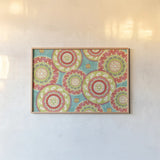 Fun in the Sun VIII by Veronique Charron. shown as a paper print in a natural frame. Available as a archival giclee rolled canvas, fine art paper, or poster print. SKU 42517i.