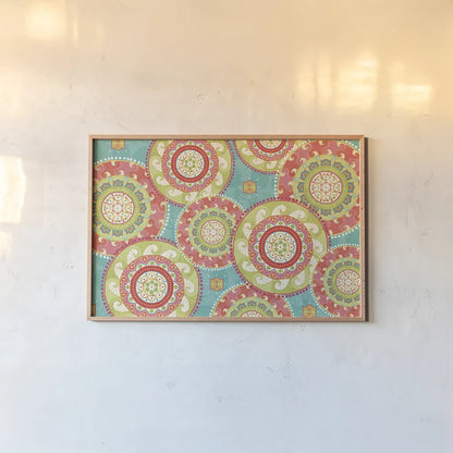 Fun in the Sun VIII by Veronique Charron. shown as a paper print in a natural frame. Available as a archival giclee rolled canvas, fine art paper, or poster print. SKU 42517i.