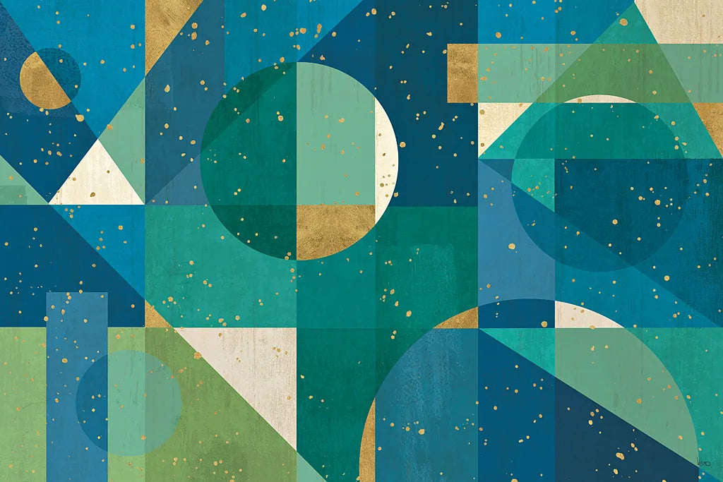 Geo Contour I by Veronique Charron. SKU 28732i. Archival Giclee Fine art print for wall decor.