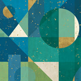 Geo Contour II by Veronique Charron. SKU 28733a. Archival Giclee Fine art print for wall decor.