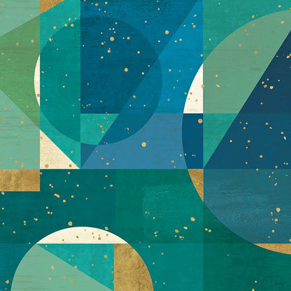 Geo Contour III by Veronique Charron. SKU 28734a. Archival Giclee Fine art print for wall decor.