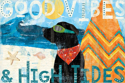 Good Vibes II by Veronique Charron. SKU 52148i. Archival Giclee Fine art print for wall decor.