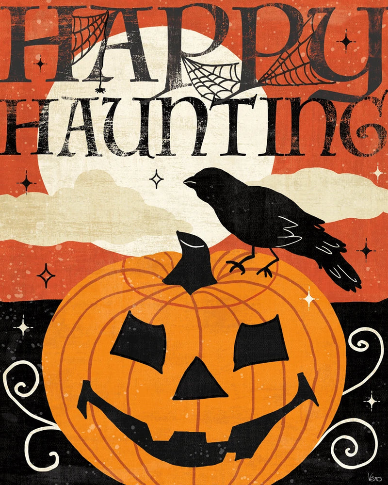 Halloween is Calling IV Black by Veronique Charron