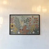 Harvest Craze I by Veronique Charron. shown as a paper print in a black flame. Available as a archival giclee rolled canvas, fine art paper, or poster print. SKU 81581i.