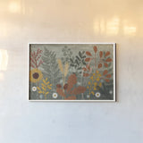 Harvest Craze I by Veronique Charron. shown as a paper print in a white frame. Available as a archival giclee rolled canvas, fine art paper, or poster print. SKU 81581i.