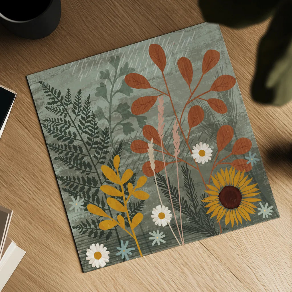 Harvest Craze II by Veronique Charron. Shown as a detailed flat fine art print, highlighting archival giclee quality. Available as an archival giclee rolled canvas, fine art paper, or poster print. SKU 81582a.