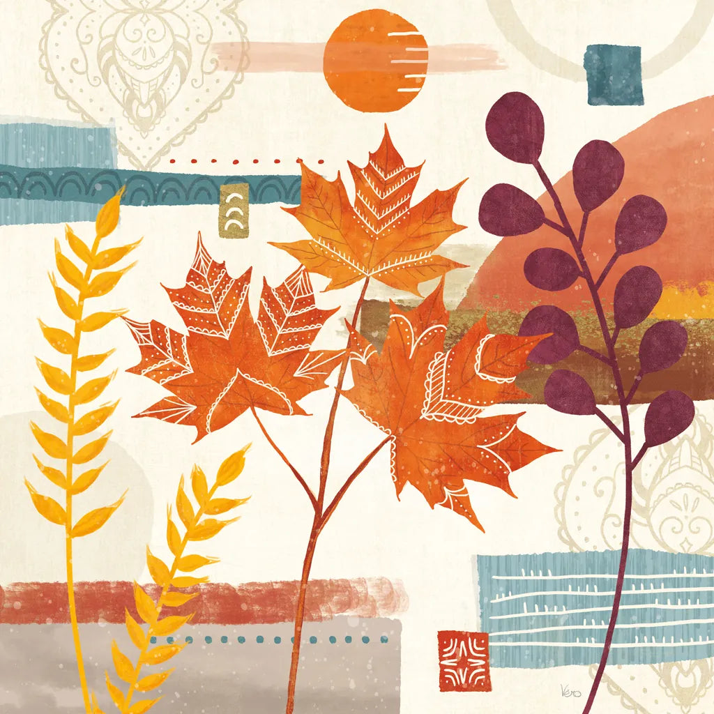 Harvest Horizon II by Veronique Charron. SKU 83025a. Archival Giclee Fine art print for wall decor.