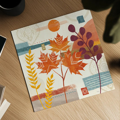 Harvest Horizon II by Veronique Charron. Shown as a detailed flat fine art print, highlighting archival giclee quality. Available as an archival giclee rolled canvas, fine art paper, or poster print. SKU 83025a.