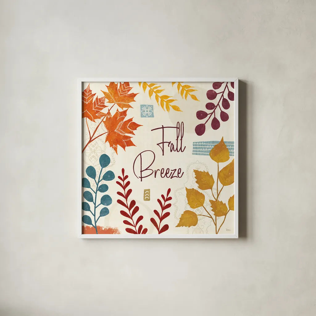 Harvest Horizon VI by Veronique Charron. Shown in a crisp white glass frame for a clean and minimalist style. Available as an archival giclee rolled canvas, fine art paper, or poster print. SKU 83029a.