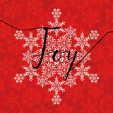 Holiday Charms IV Red by Veronique Charron. SKU 31974a. Archival Giclee Fine art print for wall decor.