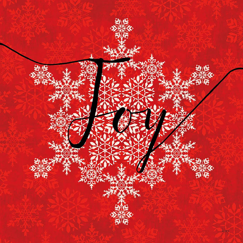 Holiday Charms IV Red by Veronique Charron. SKU 31974a. Archival Giclee Fine art print for wall decor.