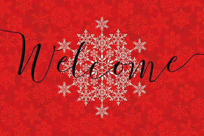 Holiday Charms VI Red by Veronique Charron. SKU 31976i. Archival Giclee Fine art print for wall decor.