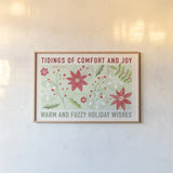 Holiday Class I by Veronique Charron. shown as a paper print in a natural frame. Available as a archival giclee rolled canvas, fine art paper, or poster print. SKU 88149i.