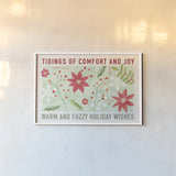 Holiday Class I by Veronique Charron. shown as a paper print in a white frame. Available as a archival giclee rolled canvas, fine art paper, or poster print. SKU 88149i.