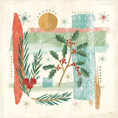 Holiday Flair IV by Veronique Charron. SKU 65845a. Archival Giclee Fine art print for wall decor.