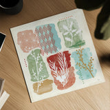 Holiday Flair VI by Veronique Charron. Shown as a detailed flat fine art print, highlighting archival giclee quality. Available as an archival giclee rolled canvas, fine art paper, or poster print. SKU 65847a.