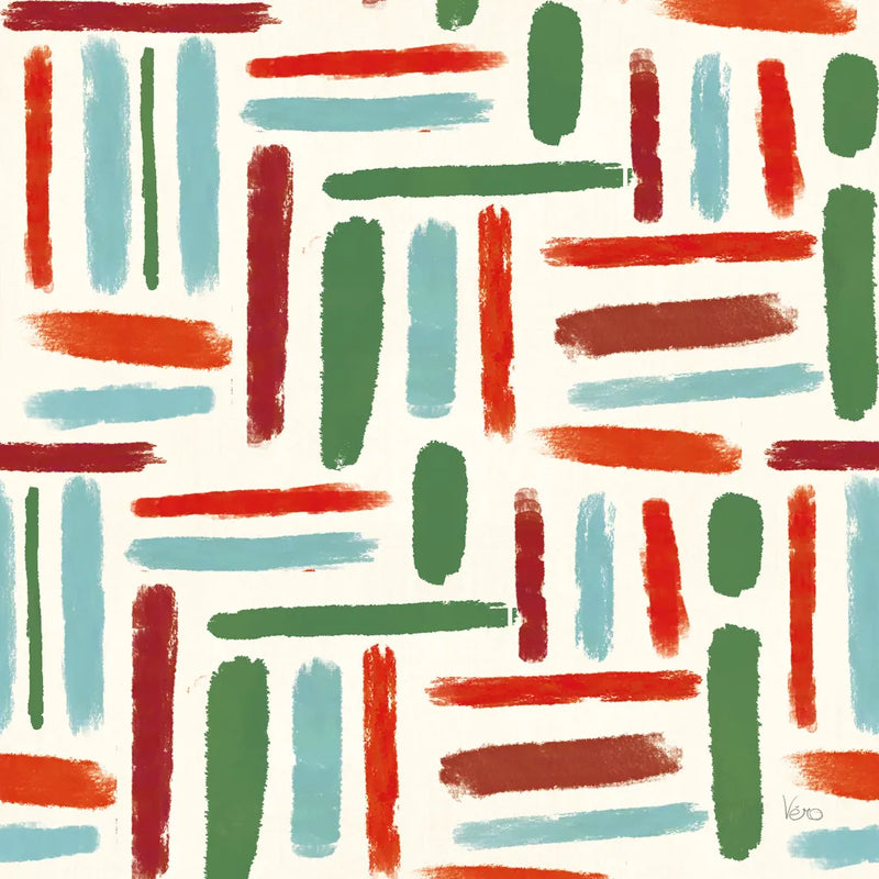 Holiday Likeness Pattern II by Veronique Charron. SKU 63023a. Archival Giclee Fine art print for wall decor.