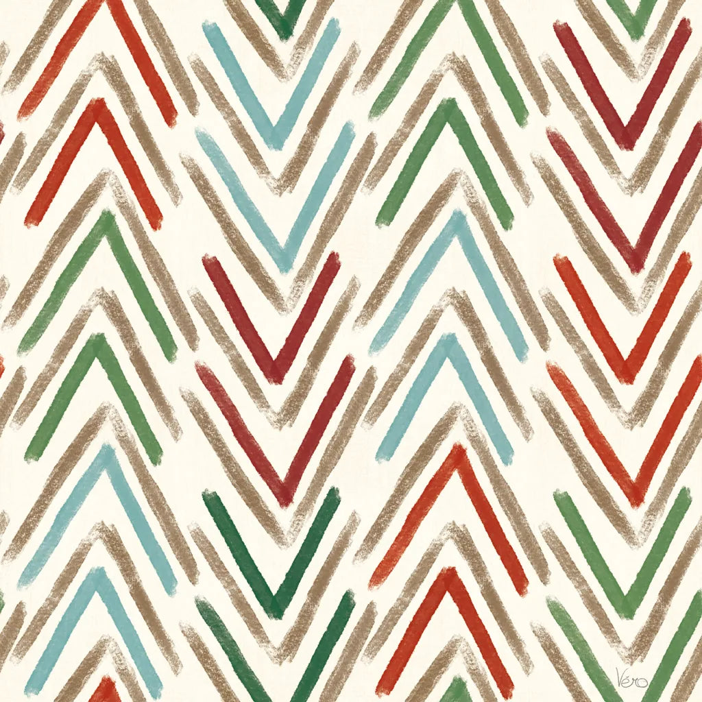 Holiday Likeness Pattern III by Veronique Charron. SKU 63024a. Archival Giclee Fine art print for wall decor.