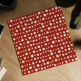 Holiday Likeness Pattern VA by Veronique Charron. Shown as a detailed flat fine art print, highlighting archival giclee quality. Available as an archival giclee rolled canvas, fine art paper, or poster print. SKU 63026a.