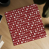 Holiday Likeness Pattern VF by Veronique Charron. Shown as a detailed flat fine art print, highlighting archival giclee quality. Available as an archival giclee rolled canvas, fine art paper, or poster print. SKU 63032a.