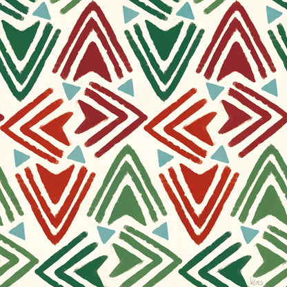 Holiday Likeness Pattern VIA by Veronique Charron. SKU 63033a. Archival Giclee Fine art print for wall decor.