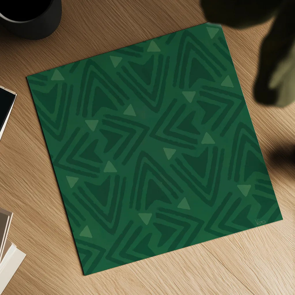 Holiday Likeness Pattern VID by Veronique Charron. Shown as a detailed flat fine art print, highlighting archival giclee quality. Available as an archival giclee rolled canvas, fine art paper, or poster print. SKU 63036a.