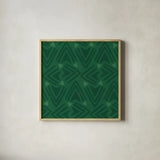 Holiday Likeness Pattern VID by Veronique Charron. Shown in a natural wood glass frame for a timeless modern aesthetic. Available as an archival giclee rolled canvas, fine art paper, or poster print. SKU 63036a.