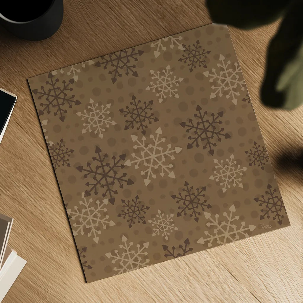 Holiday Likeness Pattern VIIE by Veronique Charron. Shown as a detailed flat fine art print, highlighting archival giclee quality. Available as an archival giclee rolled canvas, fine art paper, or poster print. SKU 63044a.