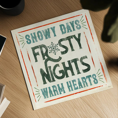 Holiday Likeness VIII by Veronique Charron. Shown as a detailed flat fine art print, highlighting archival giclee quality. Available as an archival giclee rolled canvas, fine art paper, or poster print. SKU 63017a.