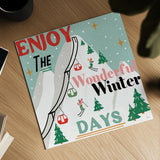 Holiday Patina II by Veronique Charron. Shown as a detailed flat fine art print, highlighting archival giclee quality. Available as an archival giclee rolled canvas, fine art paper, or poster print. SKU 102880a.