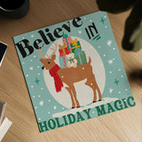 Holiday Patina IV by Veronique Charron. Shown as a detailed flat fine art print, highlighting archival giclee quality. Available as an archival giclee rolled canvas, fine art paper, or poster print. SKU 102882a.