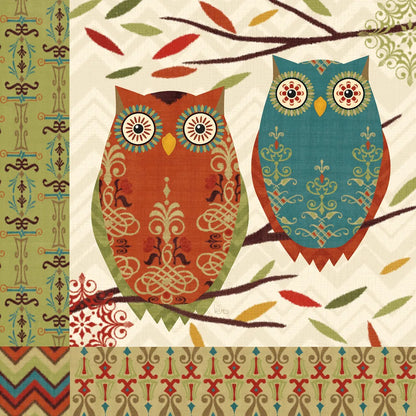 Hoot I by Veronique Charron. SKU 11840a. Archival Giclee Fine art print for wall decor.