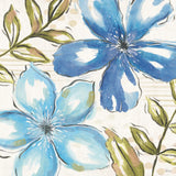 Indigo Tones III by Veronique Charron. SKU 84367a. Archival Giclee Fine art print for wall decor.